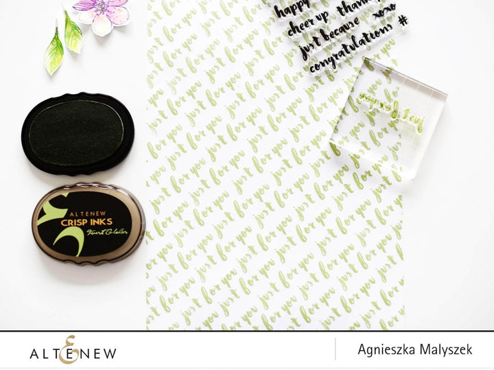 Clear Stamps Painted Greetings Stamp Set