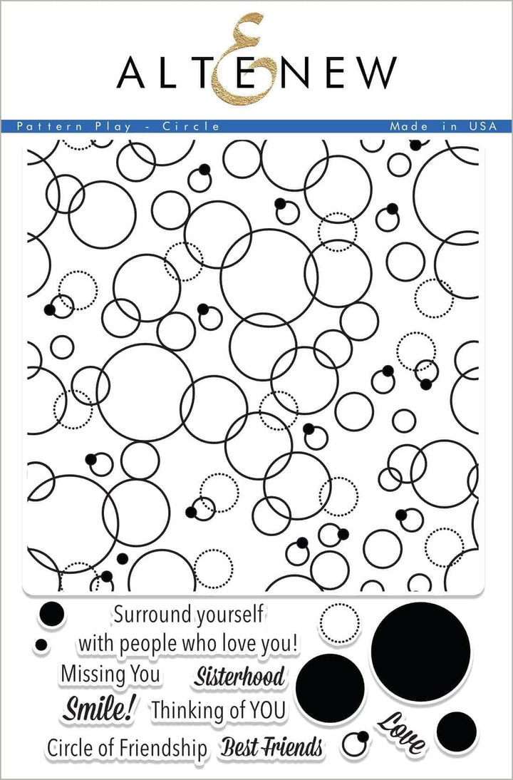 Clear Stamps Pattern Play - Circle Stamp Set