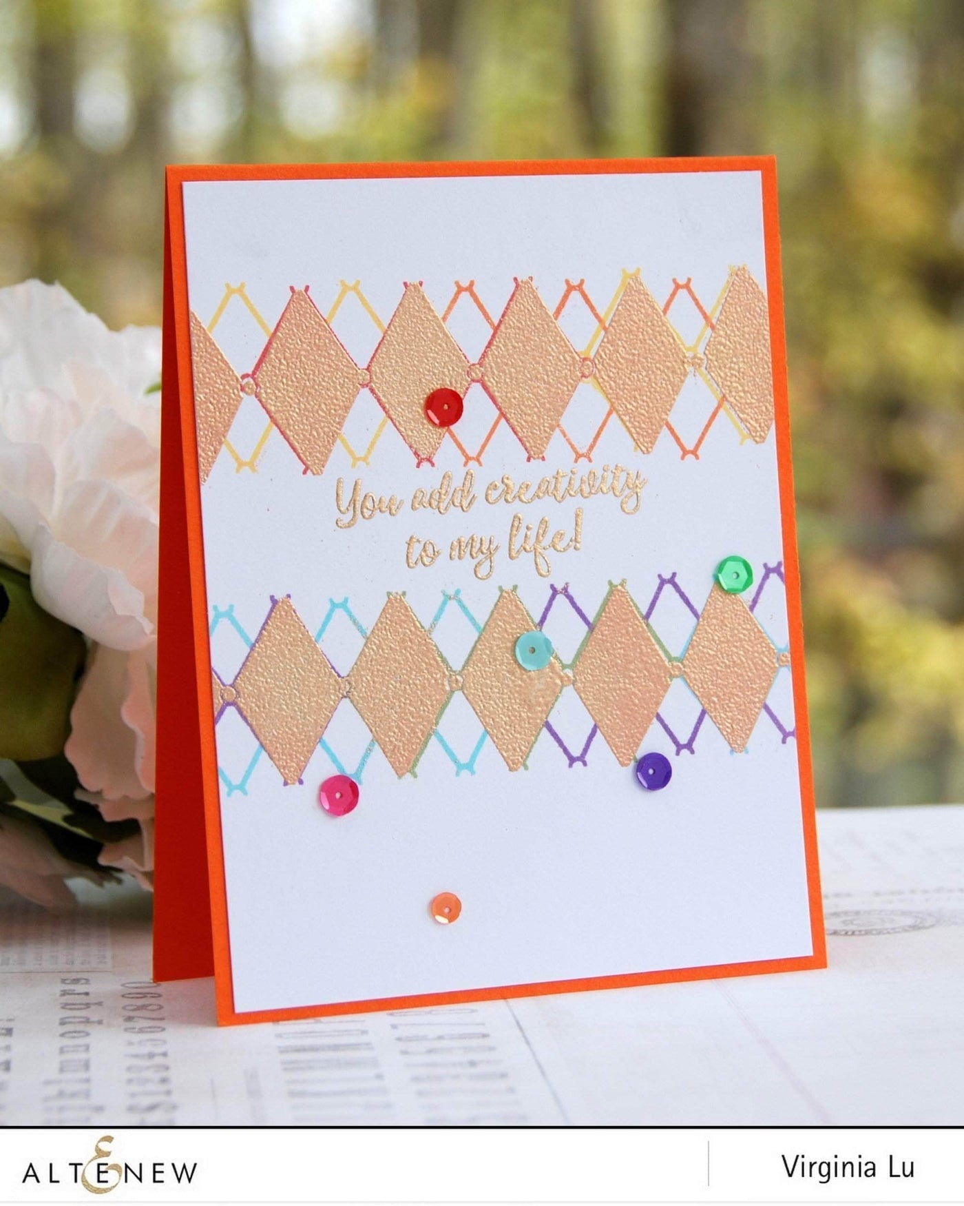 Clear Stamps Pattern Play - Diamond Stamp Set