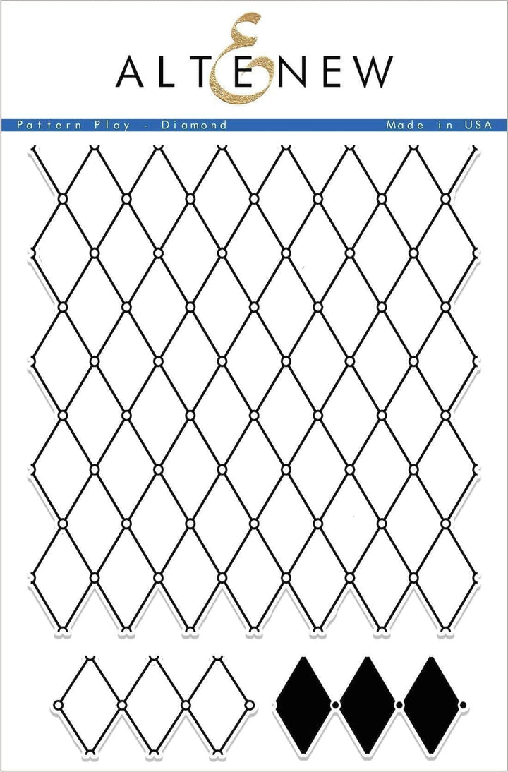 Clear Stamps Pattern Play - Diamond Stamp Set