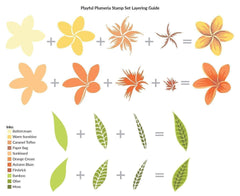 Clear Stamps Playful Plumeria Stamp Set