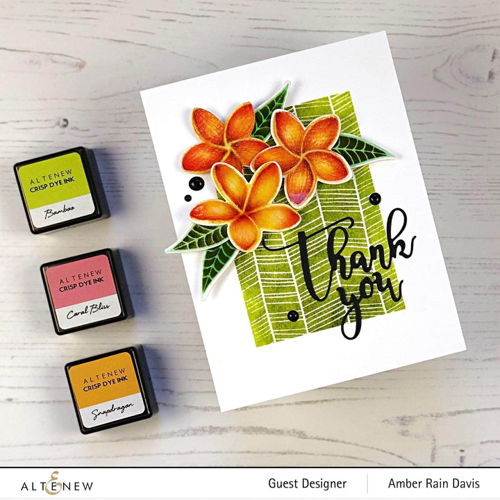 Clear Stamps Playful Plumeria Stamp Set