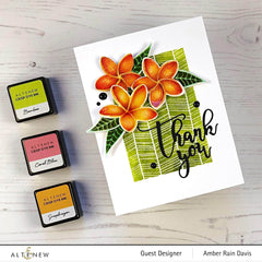 Clear Stamps Playful Plumeria Stamp Set