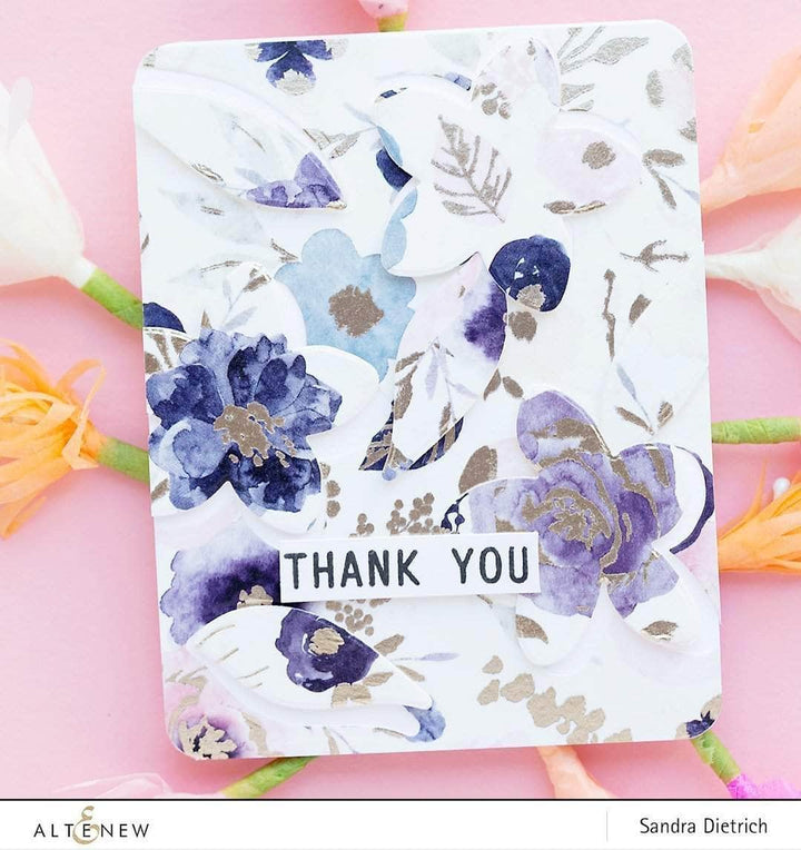 Clear Stamps Playful Plumeria Stamp Set