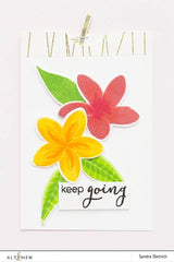 Clear Stamps Playful Plumeria Stamp Set