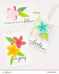 Clear Stamps Playful Plumeria Stamp Set