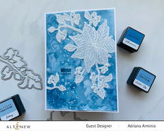 Clear Stamps Poinsettia & Berries Stamp Set