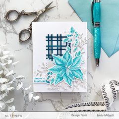 Clear Stamps Poinsettia & Berries Stamp Set