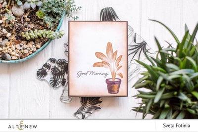 Clear Stamps Potted Plants Stamp Set