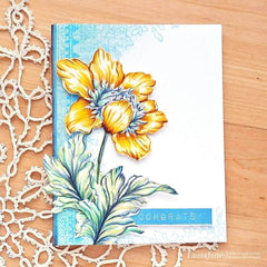 Clear Stamps Rustic Linen Stamp Set