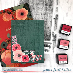 Clear Stamps Rustic Linen Stamp Set