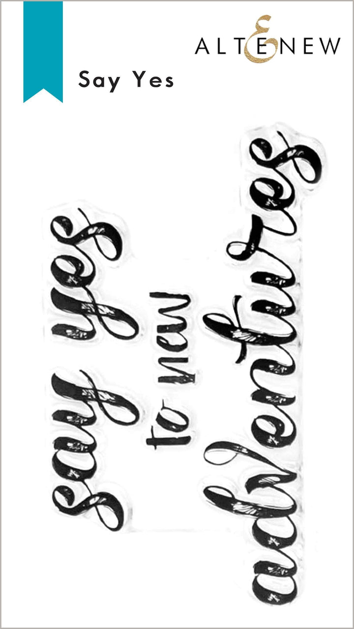 Clear Stamps Say Yes Stamp Set