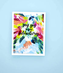 Clear Stamps Say Yes Stamp Set