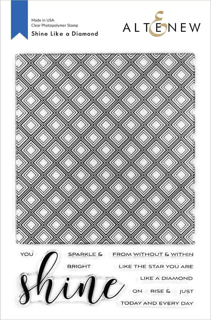 Clear Stamps Shine Like a Diamond Stamp Set