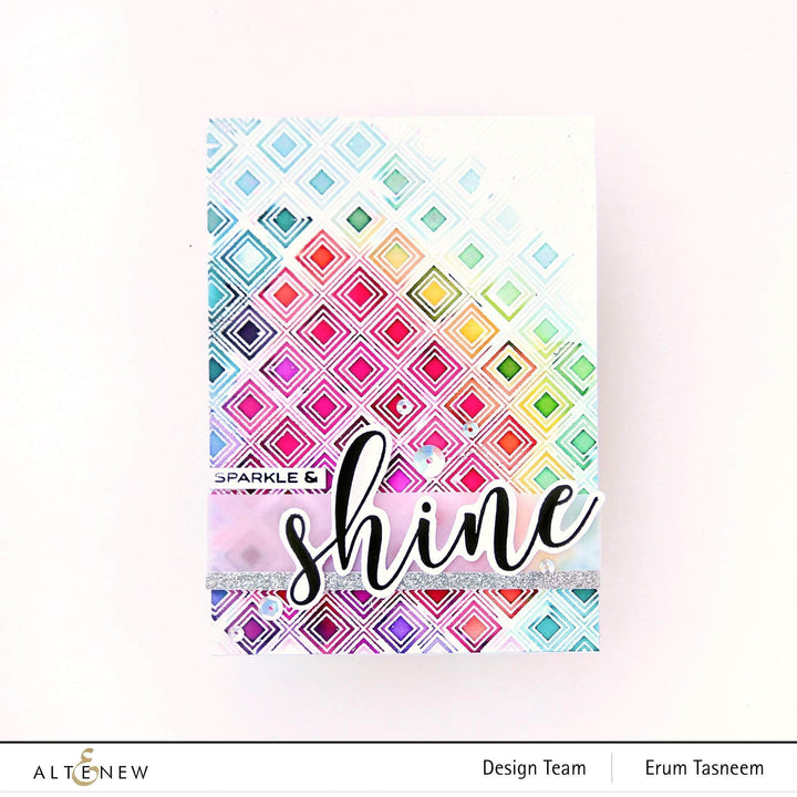 Clear Stamps Shine Like a Diamond Stamp Set