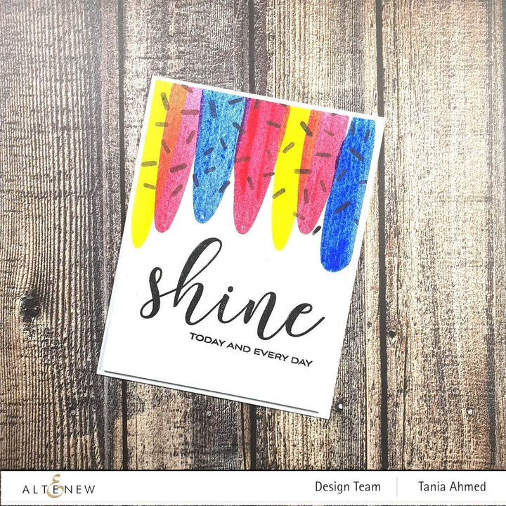 Clear Stamps Shine Like a Diamond Stamp Set