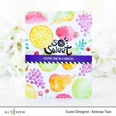 Clear Stamps Simple Fruits Stamp Set