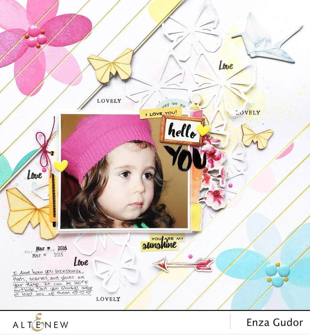 Clear Stamps Simple Shapes XL Stamp Set