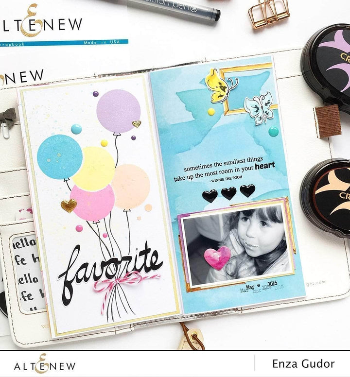 Clear Stamps Simple Shapes XL Stamp Set