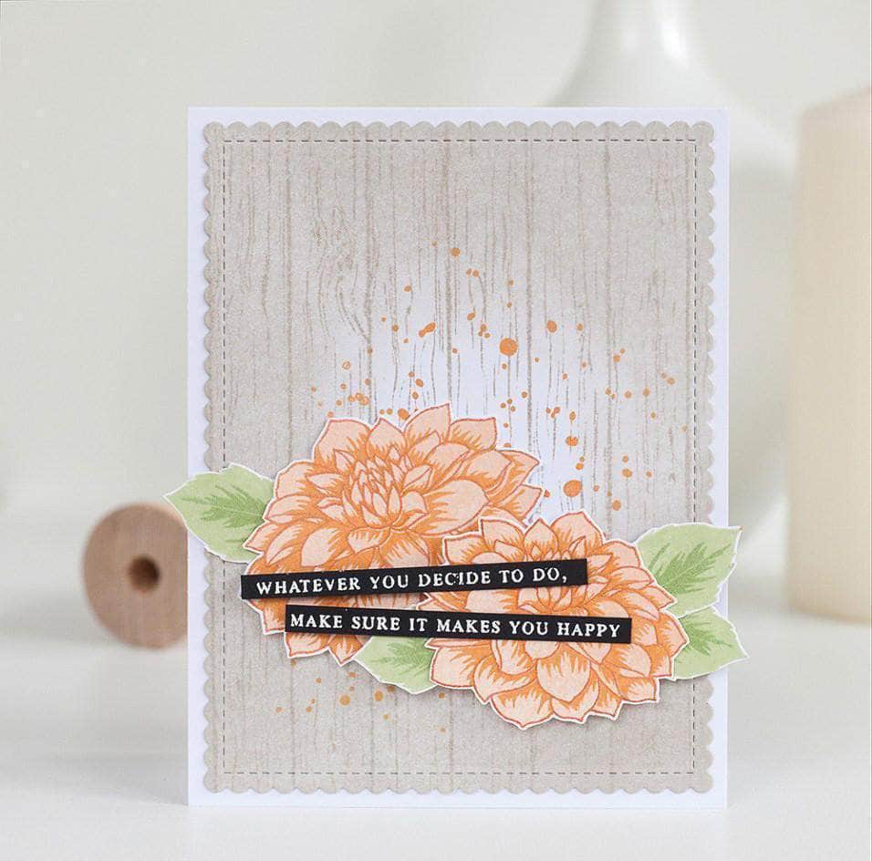 Clear Stamps Snowing Stamp Set