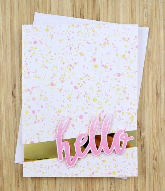 Clear Stamps Snowing Stamp Set