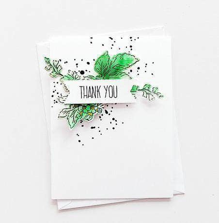 Clear Stamps Snowing Stamp Set