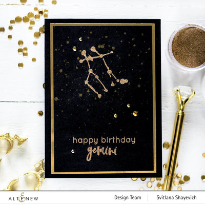 Clear Stamps Splatter Constellations Stamp Set