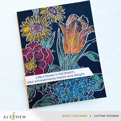 Clear Stamps Stamp & Paint: One Happy Bouquet Stamp Set