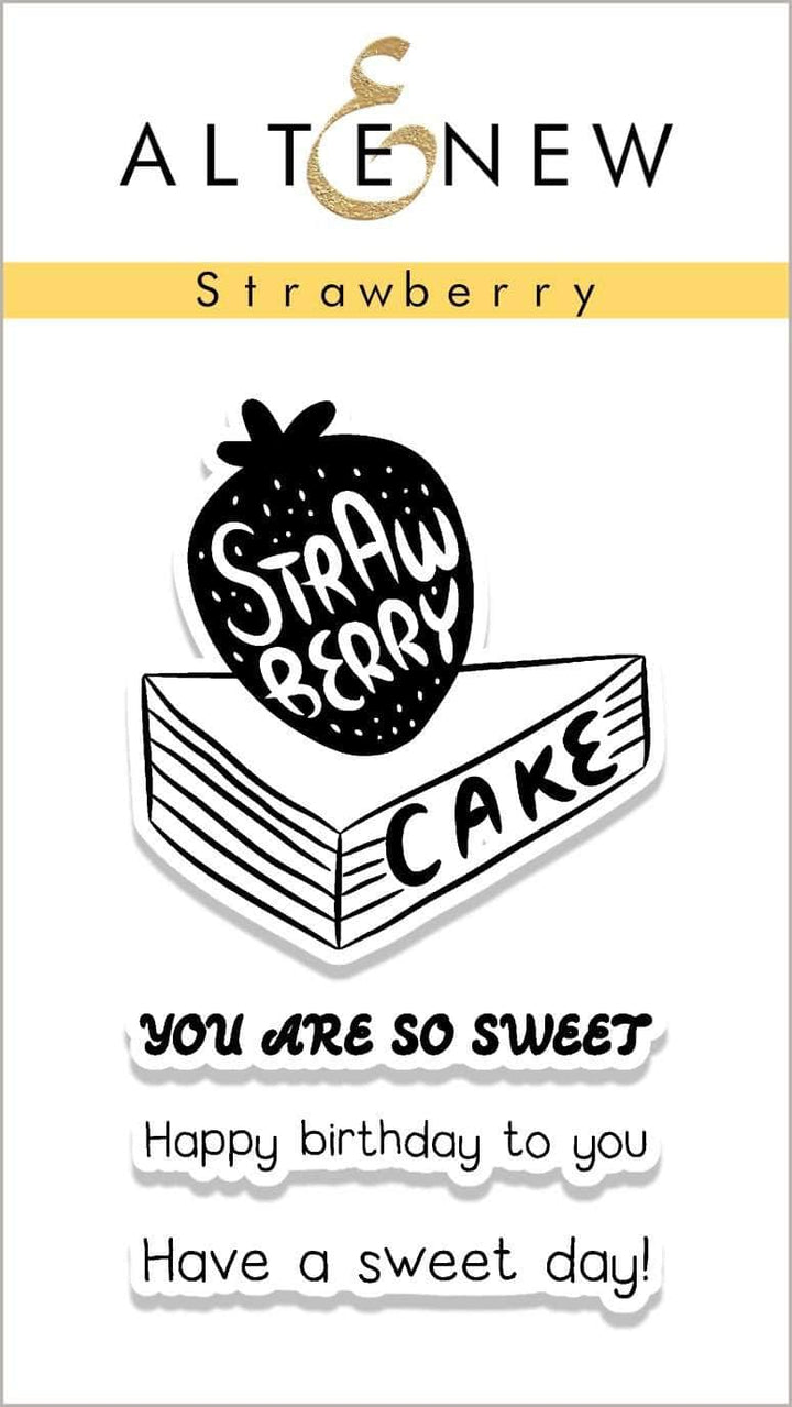 Clear Stamps Strawberry Stamp Set