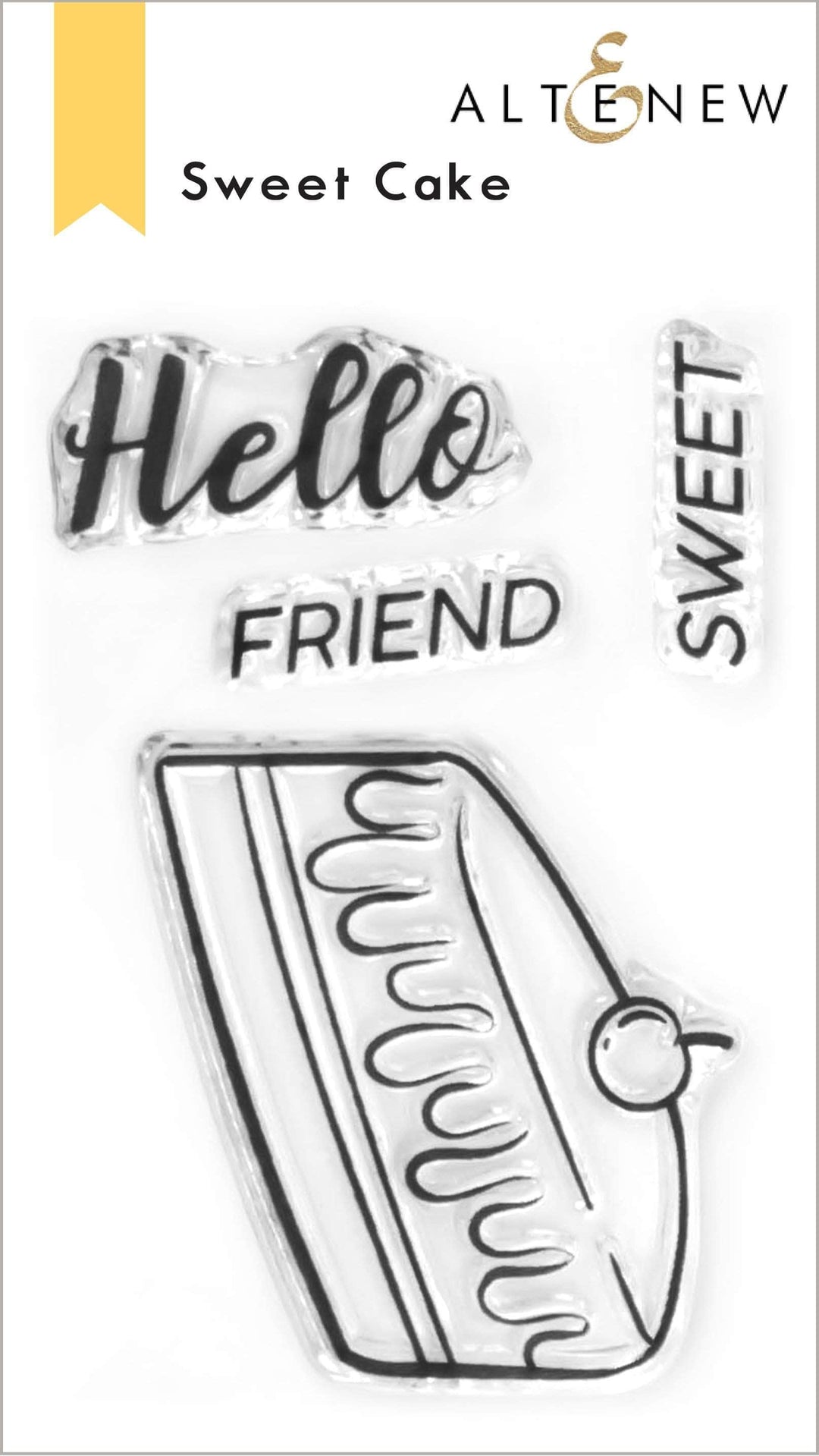 Clear Stamps Sweet Cake Stamp Set