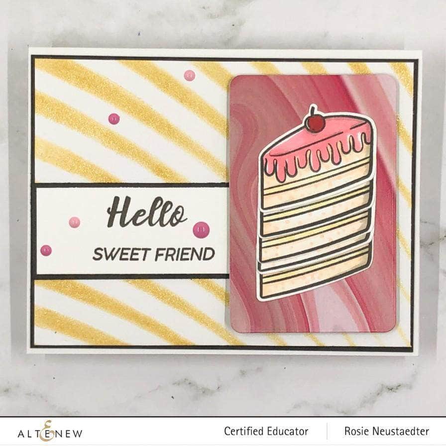 Clear Stamps Sweet Cake Stamp Set