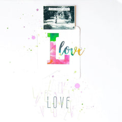 Clear Stamps Tall Alpha Stamp Set