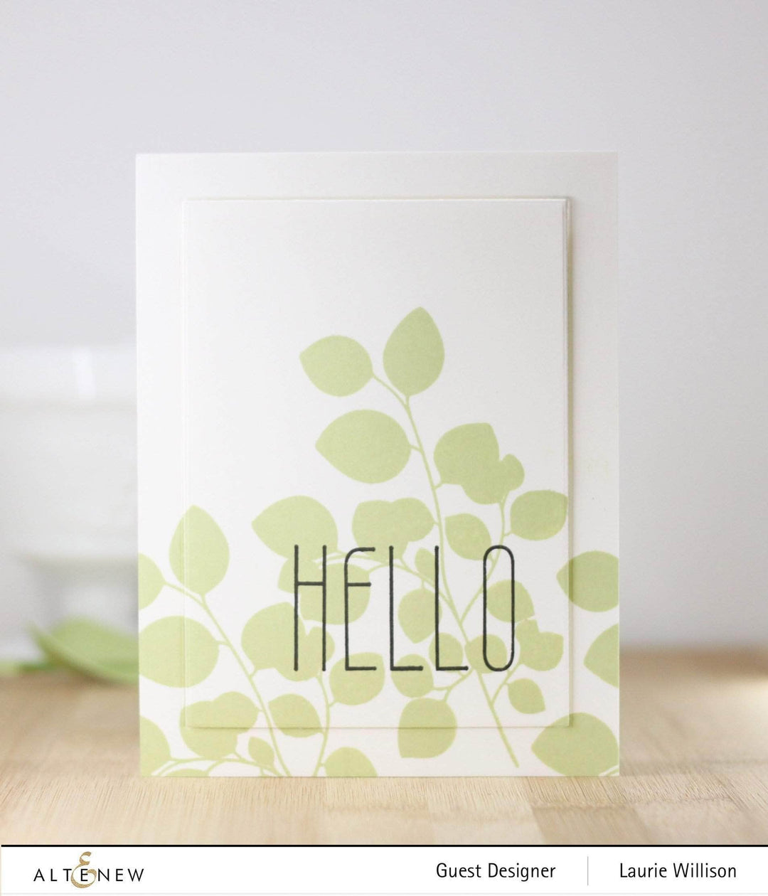 Clear Stamps Tall Alpha Stamp Set