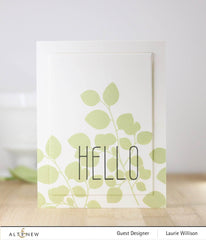Clear Stamps Tall Alpha Stamp Set
