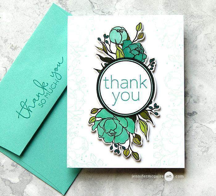 Clear Stamps Thank You Builder Stamp Set