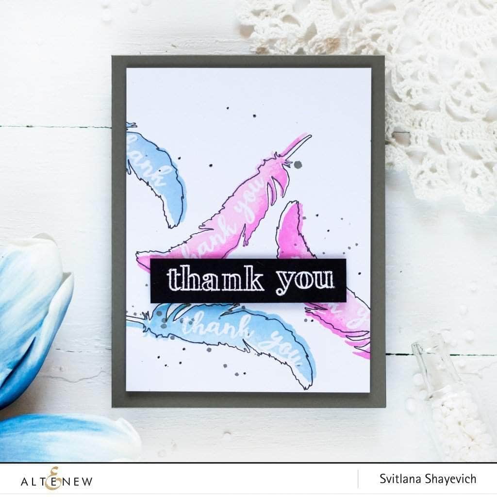 Clear Stamps Thank You Builder Stamp Set