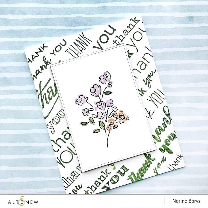 Clear Stamps Thank You Builder Stamp Set