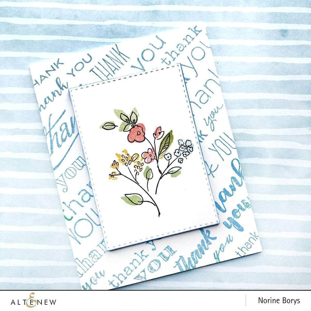Clear Stamps Thank You Builder Stamp Set