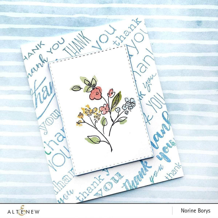 Clear Stamps Thank You Builder Stamp Set