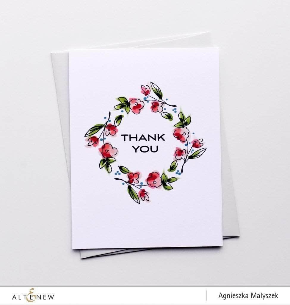 Clear Stamps Thank You Builder Stamp Set