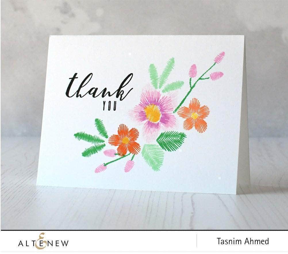 Clear Stamps Thanks Around the World Stamp Set