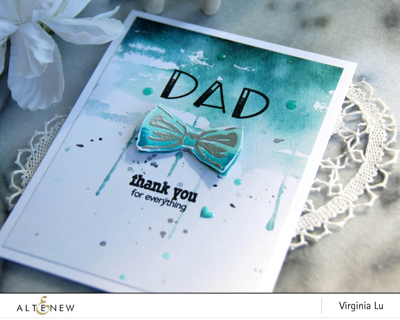Clear Stamps Thanks, Dad Stamp Set