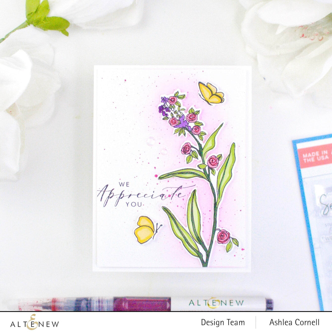 Clear Stamps Thinking of You Stamp Set by The Stamping Village