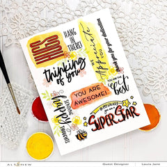 Clear Stamps Thinking of You Stamp Set by The Stamping Village