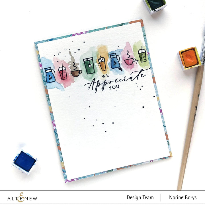 Clear Stamps Thinking of You Stamp Set by The Stamping Village