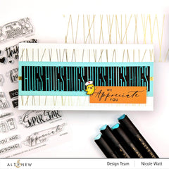 Clear Stamps Thinking of You Stamp Set by The Stamping Village