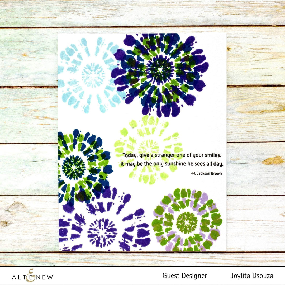 Clear Stamps Tie Dye Motifs Stamp Set