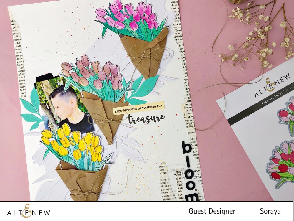 Clear Stamps Timeless Tulips Stamp Set