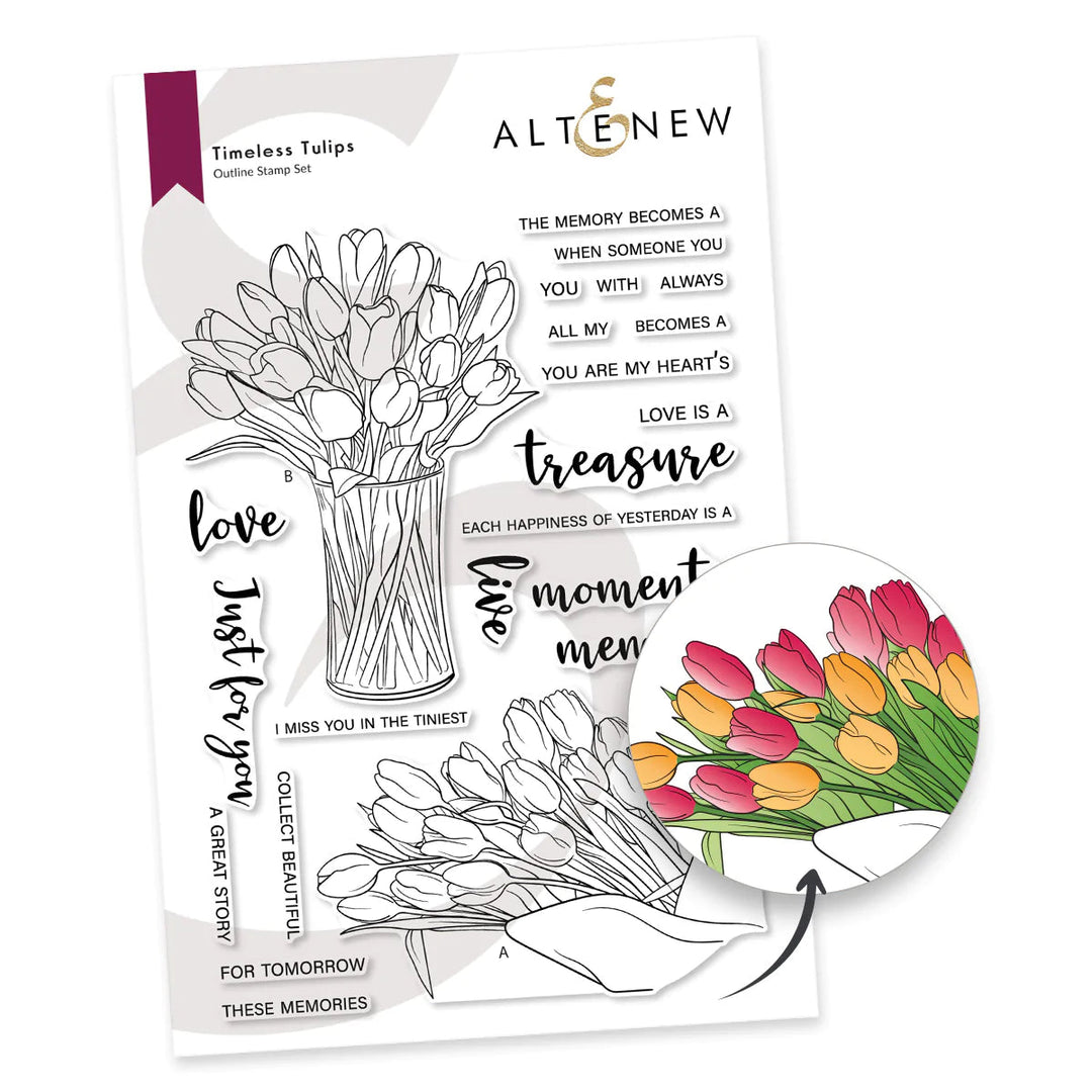 Clear Stamps Timeless Tulips Stamp Set