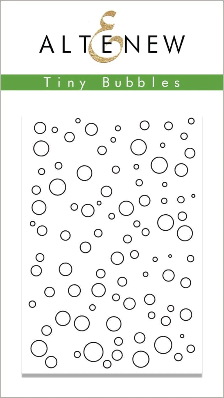 Clear Stamps Tiny Bubbles Stamp Set